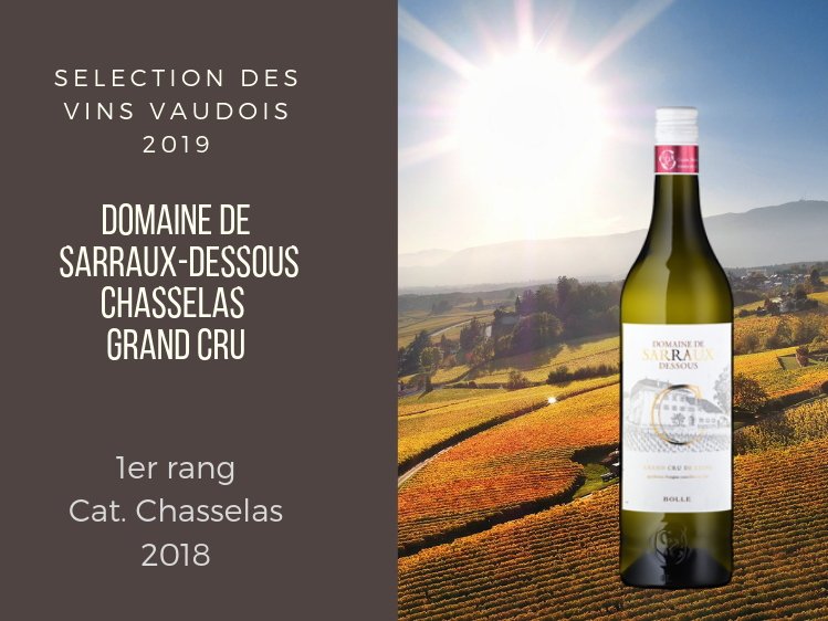 Sélection des Vins Vaudois 2019